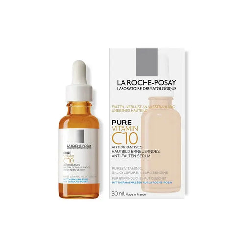 LA ROCHE-POSAY Pure Vitamin C10 Serum 30 ml(Vitamin C Serum) KSA DROP