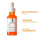 LA ROCHE-POSAY Pure Vitamin C10 Serum 30 ml(Vitamin C Serum) KSA DROP