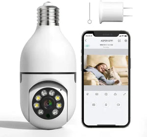 Night Vision Wireless Bulb Camera KSA DROP